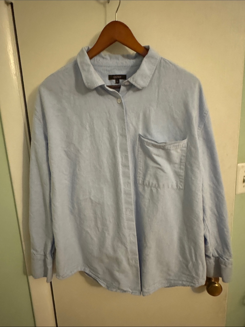Quince Light Blue Button-Down Shirt